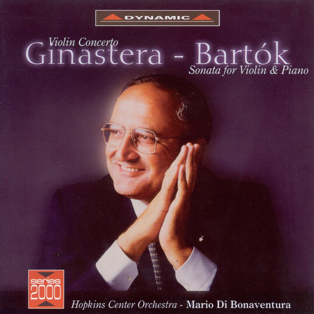 Ginastera: Violin Concerto - Bartok: Violin Sonata cover art