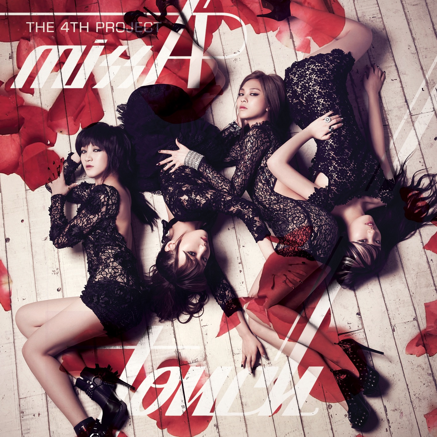 Miss A – Touch (The 4th Project Touch) – EP Cover