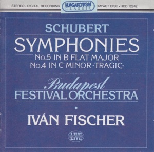 F. Schubert: Symphonies No. 5 and 4