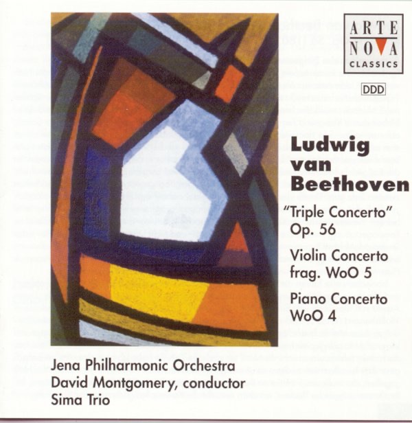 Обложка альбома «Beethoven: Triple Cto./Allegro Op.5/Rondo For Piano + Orch. Op.6» — David Montgomery