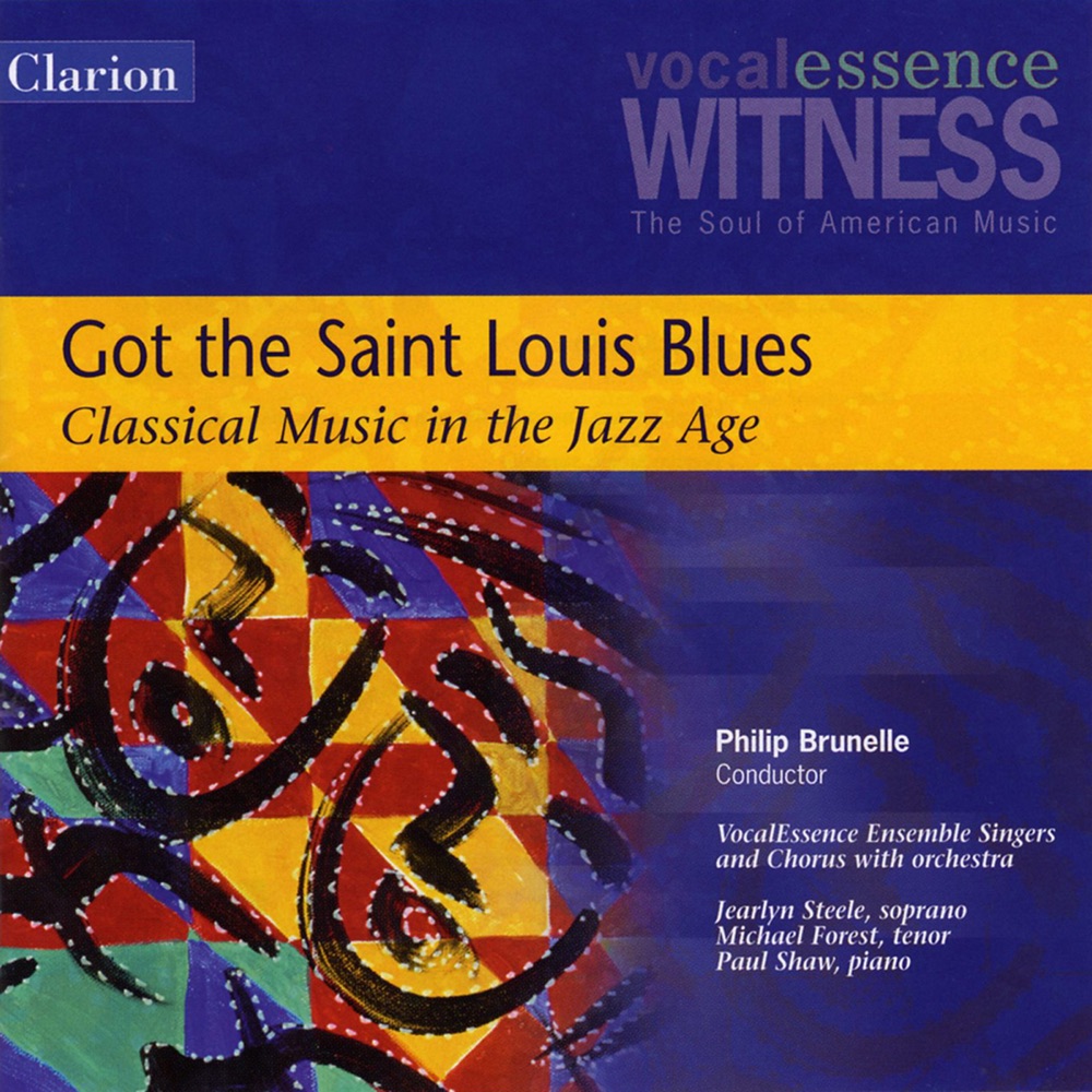 Обложка альбома «Got the Saint Louis Blues» — Jearlyn Steele, VocalEssence Ensemble Singers, Philip Brunelle, Paul Shaw, Studio Orchestra, Concordia Orchestra, Michael Forest & VocalEssence Chorus