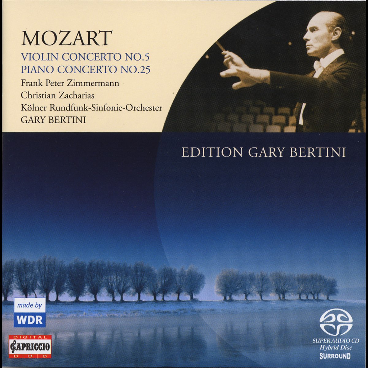 ‎Mozart Violin Concerto No. 5 & Piano Concerto No. 25 Album by