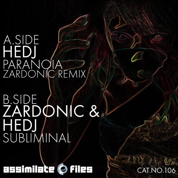 Обложка альбома «Subliminal / Paranoia (Remix) - Single» — Hedj