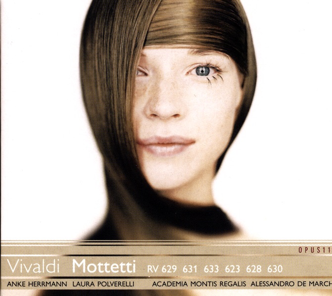 Обложка альбома «Vivaldi: Mottetti (RV 629, 631, 633, 623, 628, 630)» — Academia Montis Regalis & Alessandro De Marchi
