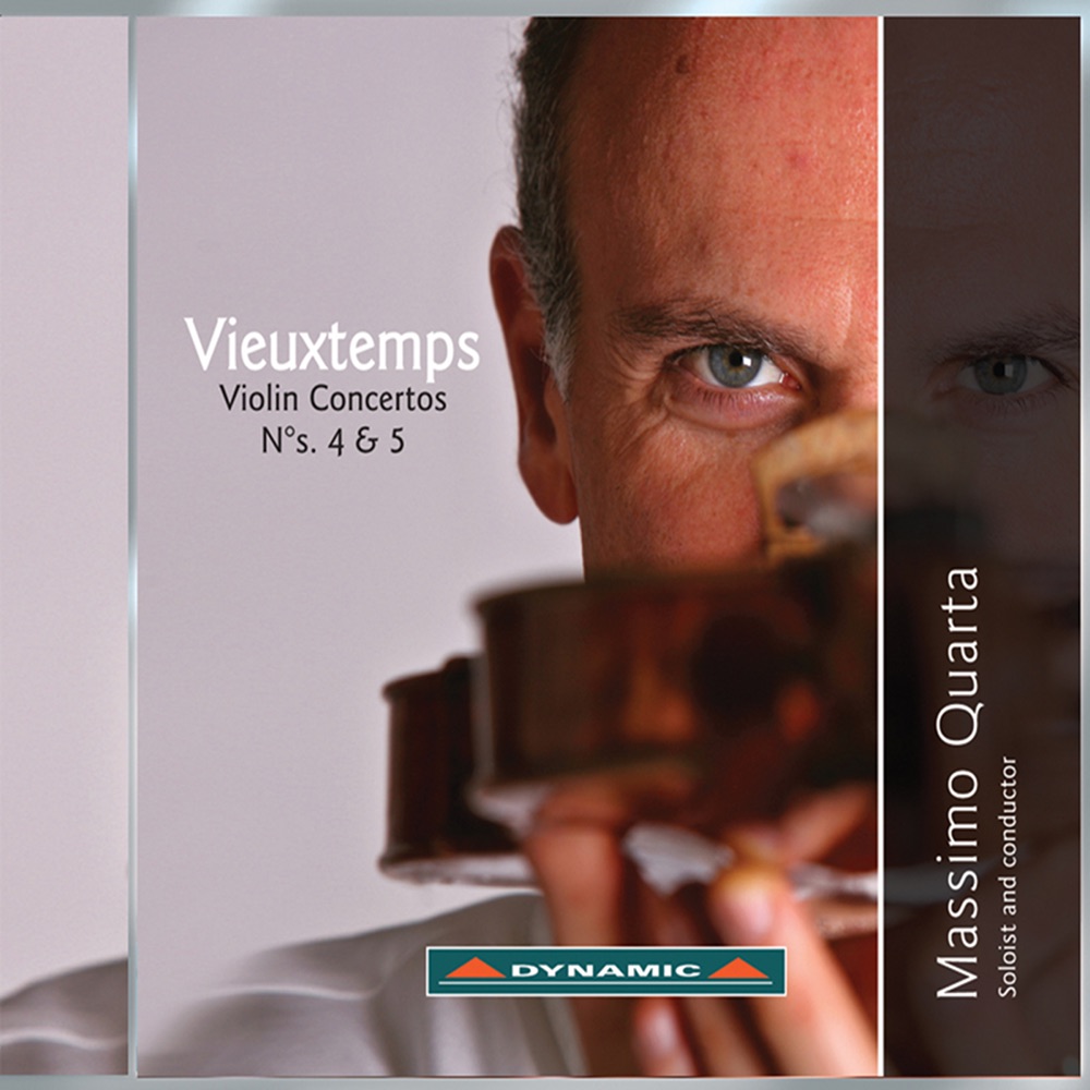 Обложка альбома «Vieuxtemps: Violin Concertos Nos. 4 & 5» — Massimo Quarta & Bolzano-Trento Haydn Orchestra