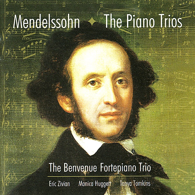 Обложка альбома «Mendelssohn: The Piano Trios» — The Benvenue Fortepiano Trio