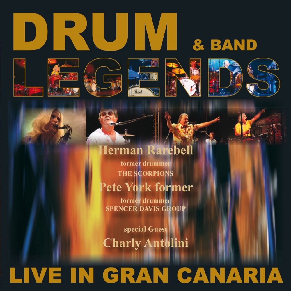 Обложка альбома «Drum Legends & Band: Live In Gran Canaria» — Herman Rarebell & Pete York