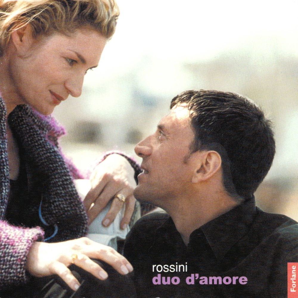 Обложка альбома «Gioacchino Rossini : Duo d'amore» — Orchestra della Svizzera Italiana, Enrique Mazzola, Annick Massis & Marco Lazzara