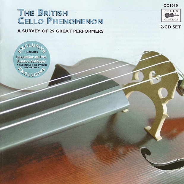 Обложка альбома «The British Cello Phenomenon» — Felix Salmond, Lauri Kennedy & Newbury String Players