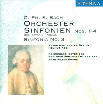 Bach: Sinfonias Wq. 182 & 183