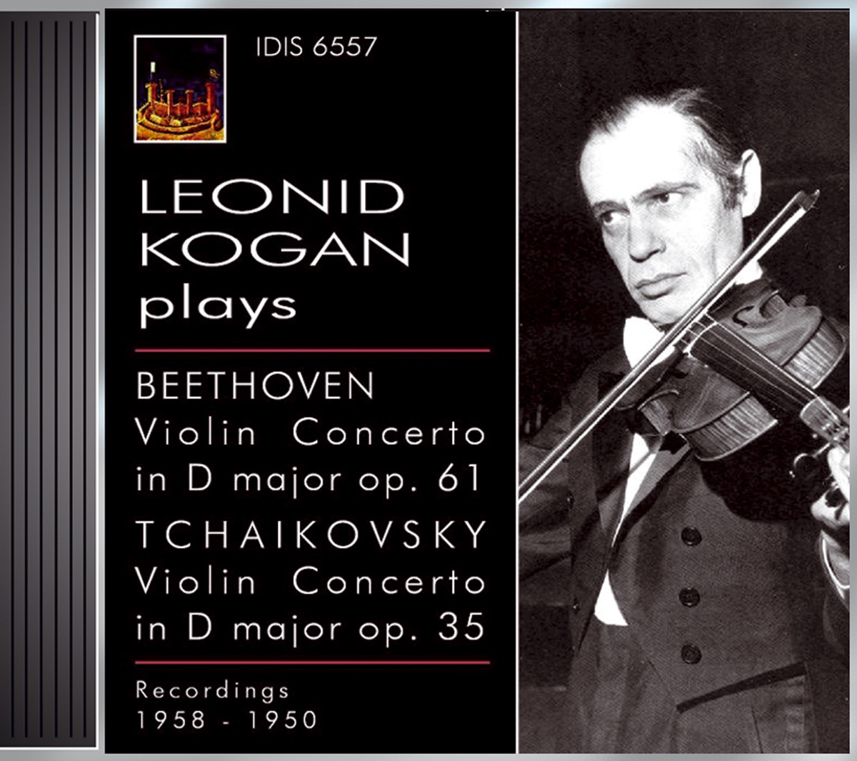 Beethoven, L. Van: Violin Concerto, Op. 61 - Tchaikovsky, P.I.: Violin Concerto, Op. 35 (Kogan) (1950, 1958)