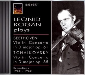 Beethoven, L. Van: Violin Concerto, Op. 61 - Tchaikovsky, P.I.: Violin Concerto, Op. 35 (Kogan) (1950, 1958)