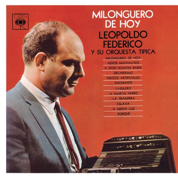 Обложка альбома «Milonguero de Hoy» — Leopoldo Federico
