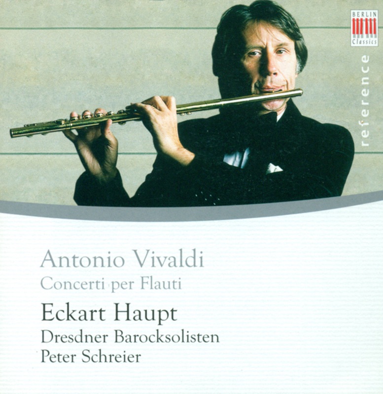 Обложка альбома «Antonio Vivaldi:  Concertos - RV 104, 106, 108, 428, 433, 441, 443 (Schreier)» — Dresden Baroque Soloists, Eckart Haupt & Peter Schreier