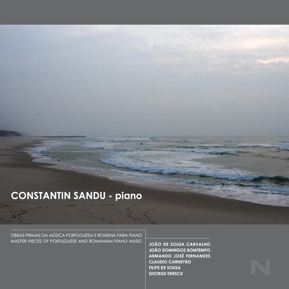 Обложка альбома «Master Pieces of Portuguese and Romanian Piano Music» — Constantin Sandu