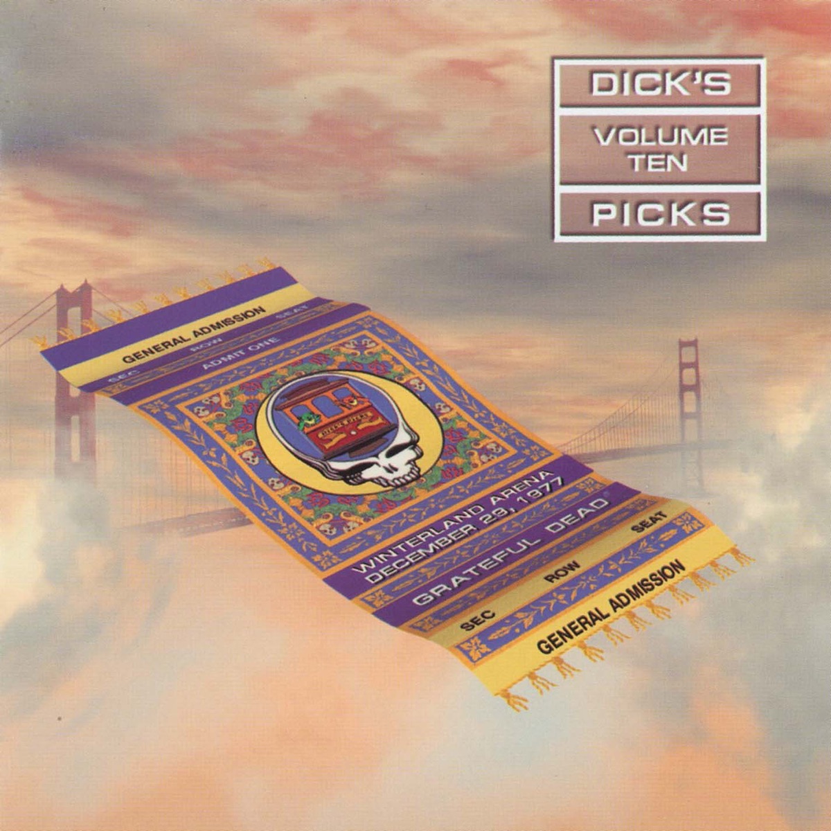 Dick's Picks Vol. 10: 12/29/77 (Winterland Arena, San Francisco, CA) cover art