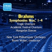 Brahms: Symphonies Nos. 1-4 - Overtures and Dances (Walter) (1951, 1953, 1954) artwork