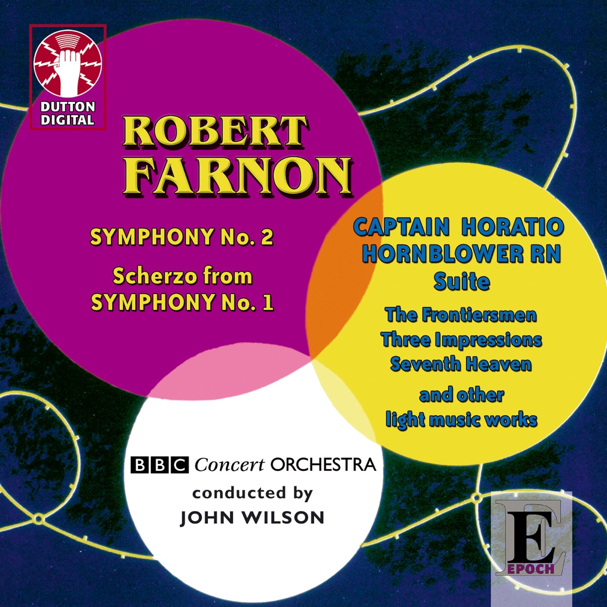 Robert Farnon: Symphony No. 2 & Captain Horatio Hornblower Suite cover art