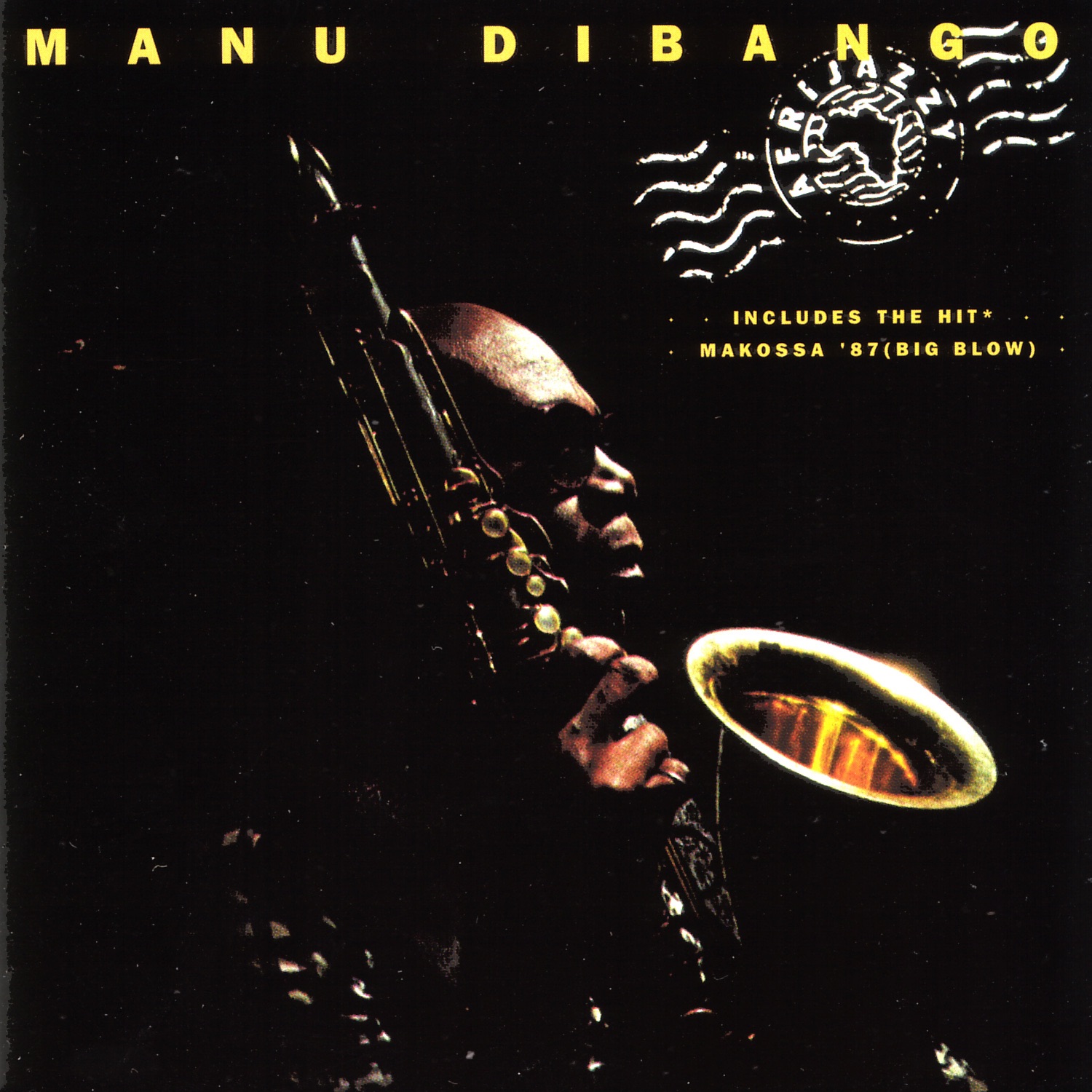 Afrijazzy by Manu Dibango album cover