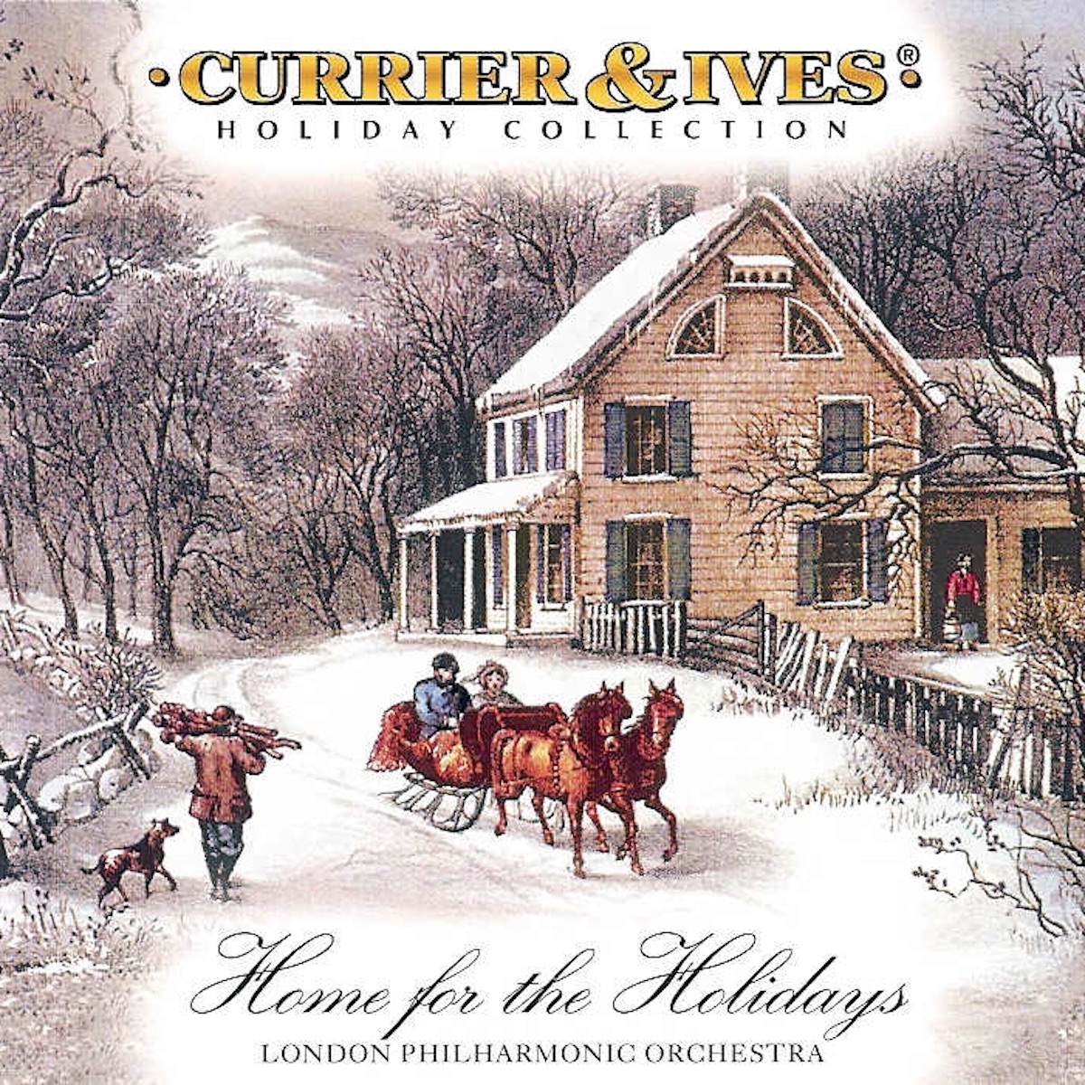 Currier & Ives Holiday Collection: Home For The Holidays cover art