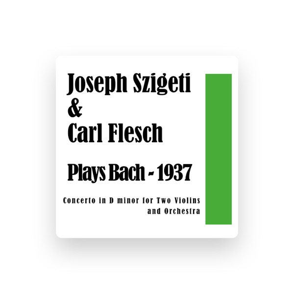 Joseph Szigeti & Carl Flesch's avatar