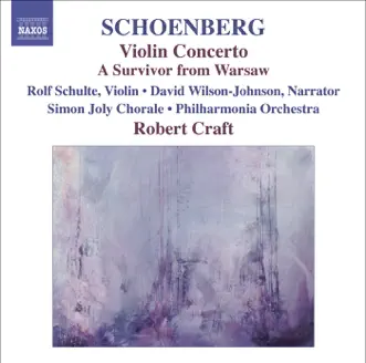 A Survivor from Warsaw, Op. 46 by Simon Joly Chorale, David Wilson-Johnson, Robert Craft & Philharmonia Orchestra song reviws