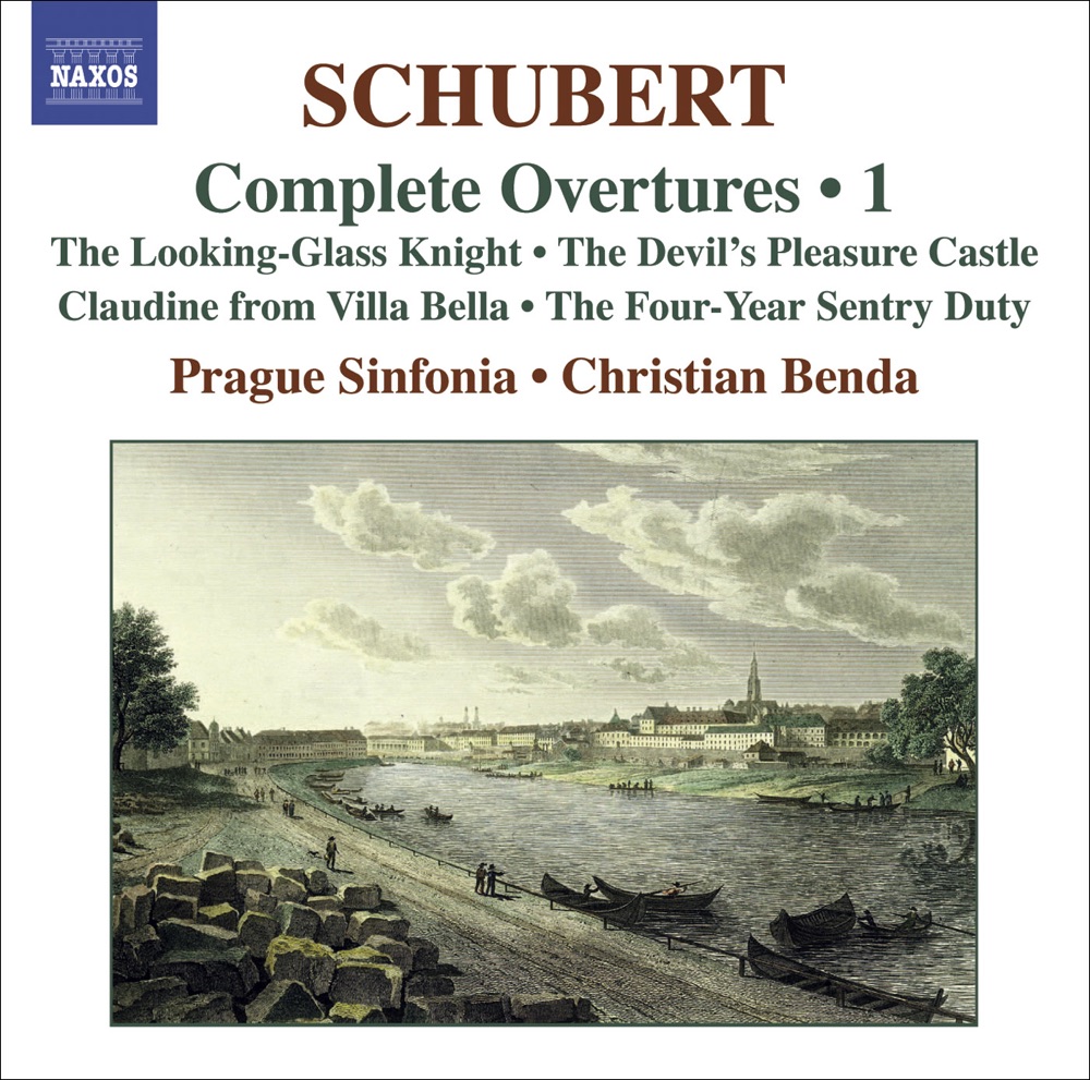 Обложка альбома «Schubert: Symphonic Overtures, Vol. 1» — Christian Benda & Prague Sinfonia