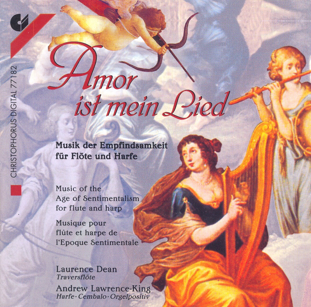 Обложка альбома «Amor Ist Mein Lied - Abel, Quantz, Benda, Telemann, Benda, Kirnberger & Muthel» — Laurence Dean & Andrew Lawrence-King