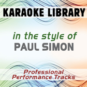 In the Style of Paul Simon (Karaoke - Professional Performance Tracks) - Karaoke Library