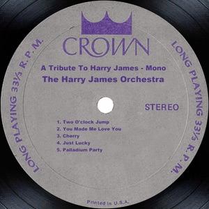 A Tribute to Harry James - Mono