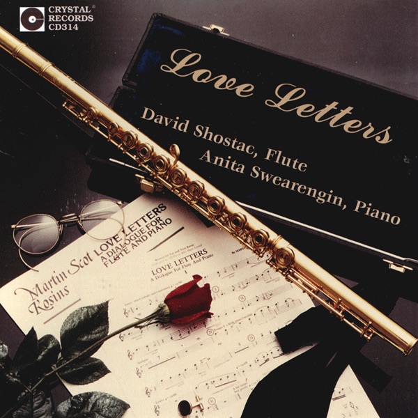 Обложка альбома «Love Letters» — David Shostac & Anita Swearengin