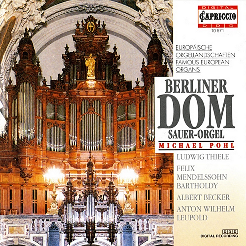 Обложка альбома «Famous European Organs: Berliner Dom» — Michael Pohl