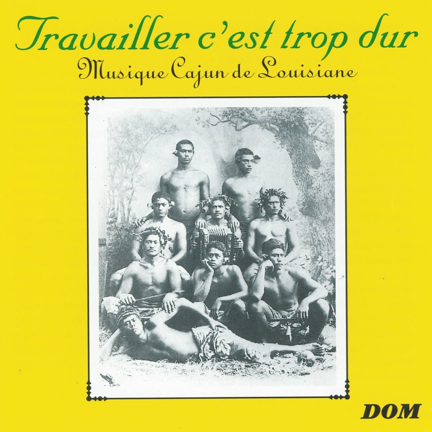 Travailler c'est trop dur : musique cajun de Louisiane