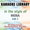 Irgendwie, irgendwo, irgendwann (Full Vocal Version) [In the Style of Nena] - Karaoke Library
