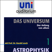 Audiobook cover for Der Anfang von allem (Das Universum, Teil 1) by Harald Lesch