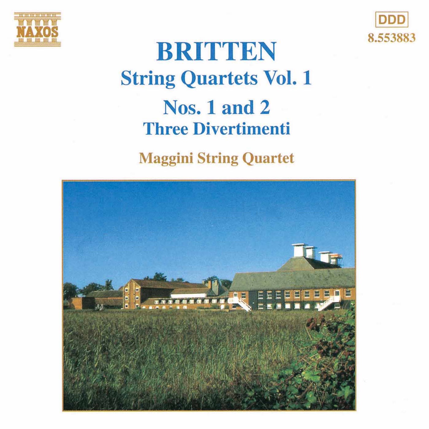 String Quartet No. 1 in D Major, Op. 25: II. Allegretto con slancio by Benjamin Britten on Afternoon Classical