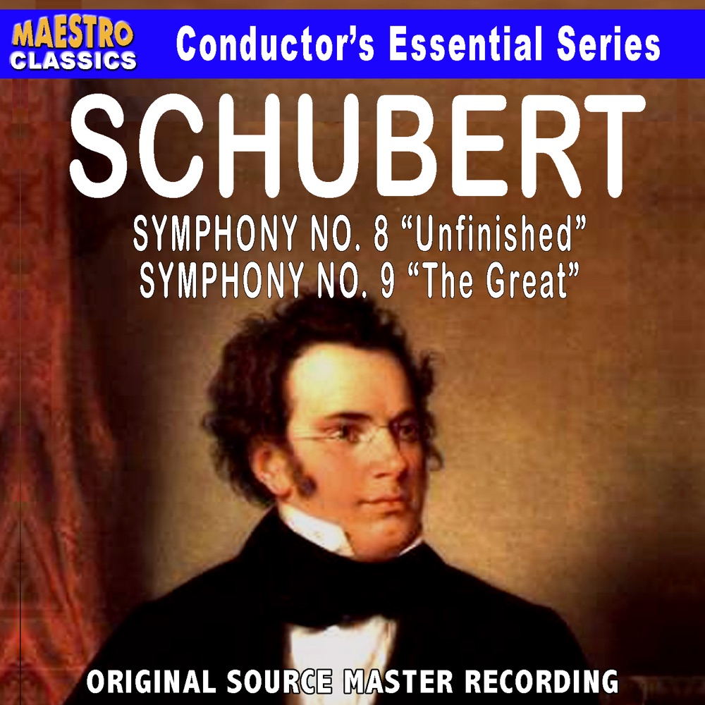 Обложка альбома «Schubert: Symphony No. 8 & 9» — South German Philharmonic Orchestra, Alexander von Pitamic & Carlo Pantelli