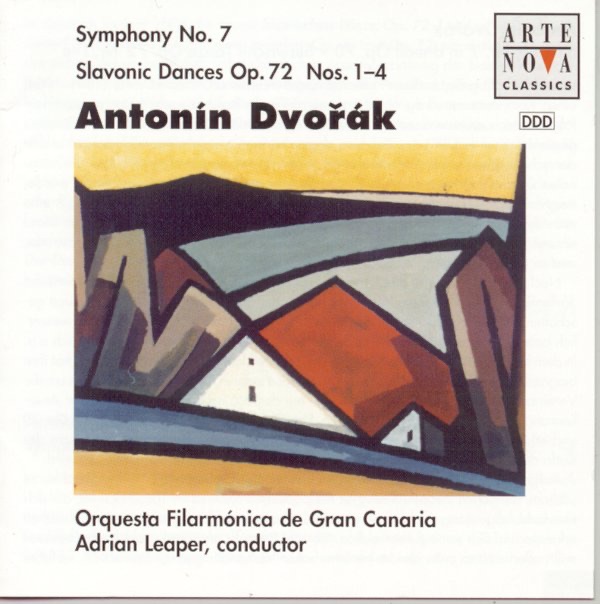 Обложка альбома «Dvorak: Symphony No. 7/Slavonic Dances op.72» — Adrian Leaper & Orquesta Filarmónica de Gran Canaria