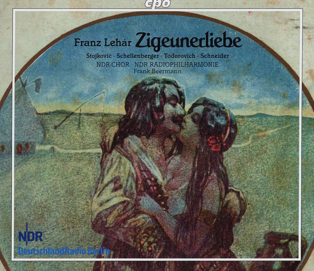 Обложка альбома «Lehar, F.: Zigeunerliebe [Operetta]» — Ksenija Lukic, Andrej Bielow, Dagmar Schellenberger, Zoran Todorovich, Bernhard Schneider, North German Radio Chorus, Markus Kohler, North German Radio Philharmonic Orchestra, Johanna Stojkovic, Stefan-Alexander Rankl, Raphaela Schulze, Andreas Horl & Frank Beermann