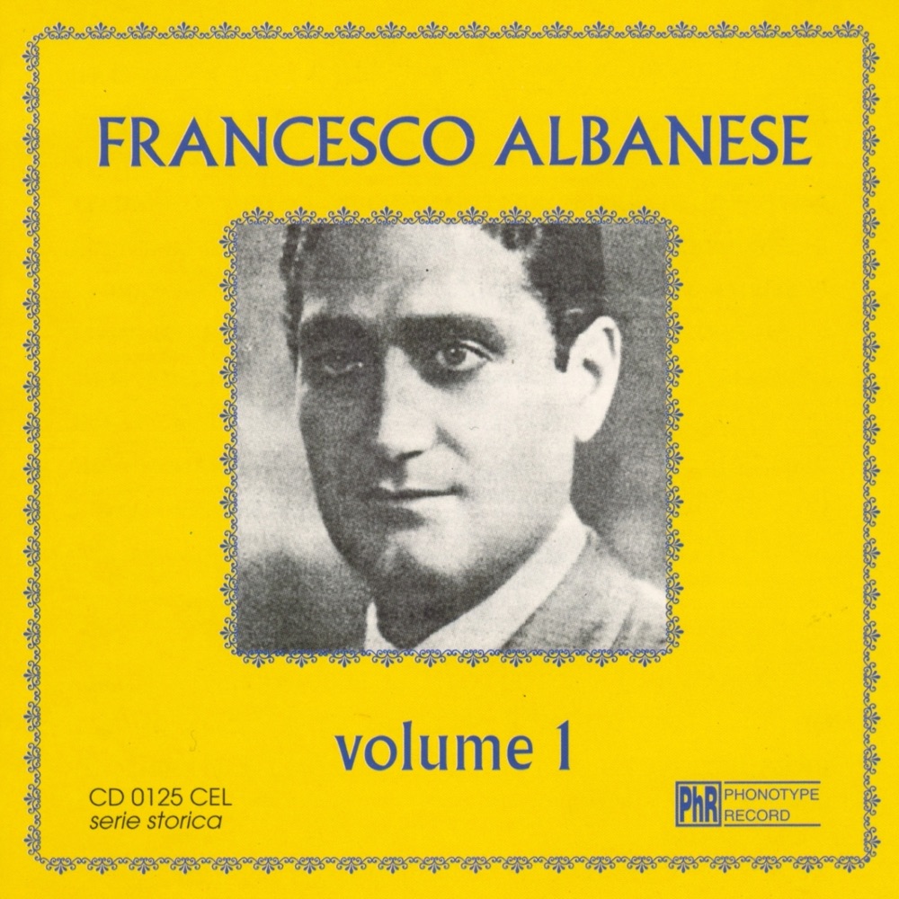 Обложка альбома «Francesco Albanese, vol. 1» — Francesco Albanese