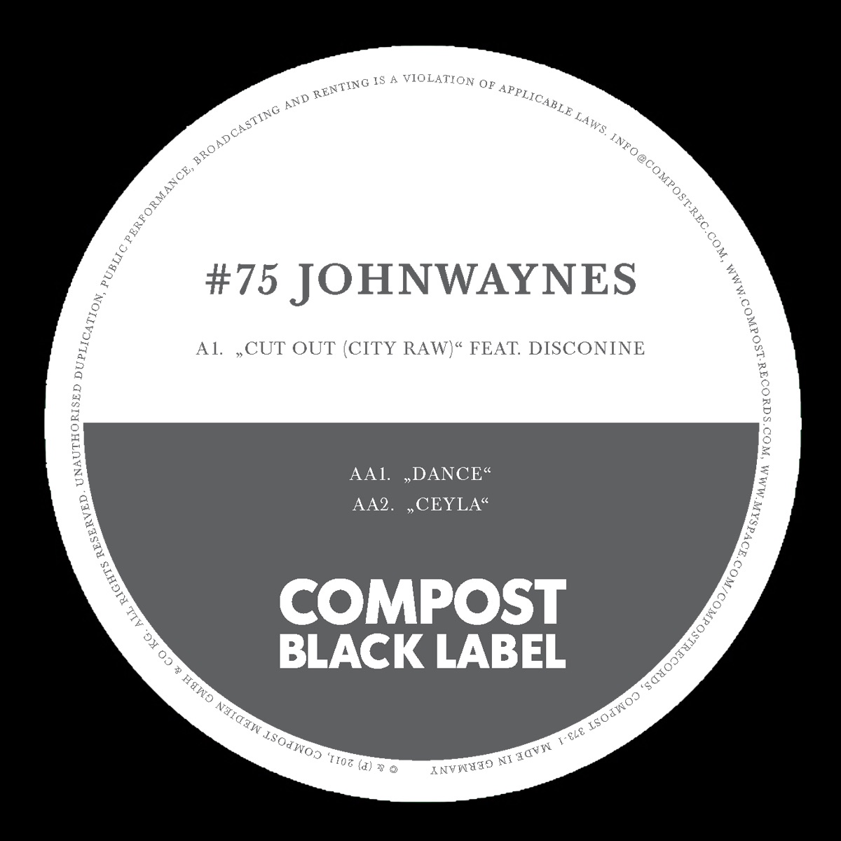 Compost Black Label #75 by Johnwaynes album cover