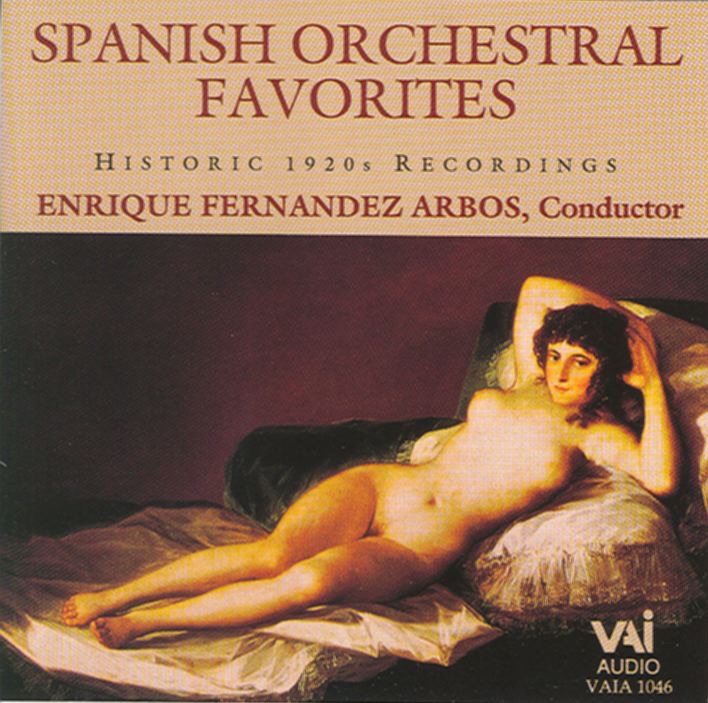 Spanish Orchestral Favorites - Historic 1920's Recordings