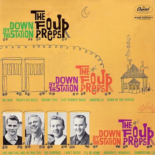 Обложка альбома «Down By the Station» — The Four Preps