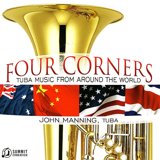 Обложка альбома «Four Corners - Tuba Music from Around the World» — John Manning