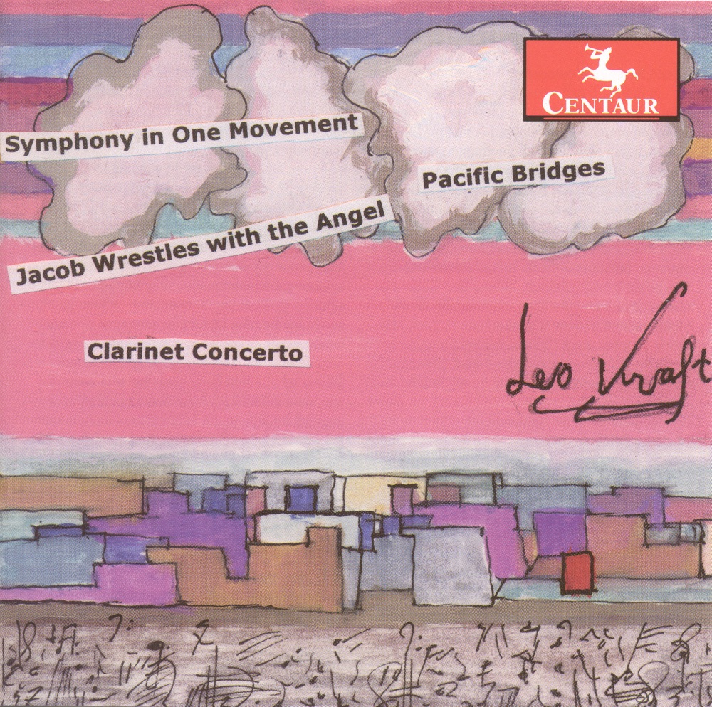 Обложка альбома «Kraft, L.: Clarinet Concerto No. 6 - Symphony in 1 Movement - Jacob Wrestles With the Angel - Pacific Bridges» — Roger Salander, Joel Eric Suben, Moravian Philharmonic Orchestra, Zbigniew Kaleta & Jerzy Kosek
