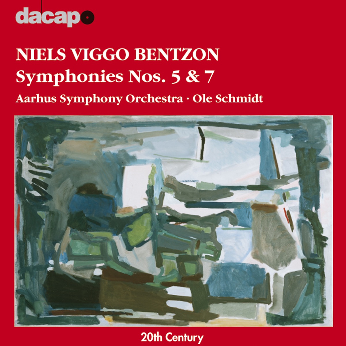 Bentzon, N.V.: Symphonies Nos. 5 and 7 cover art