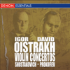 Shostakovich: Concerto for Violin & Orchestra No. 2 - Prokofiev: Concerto for Violin & Orchestra No. 1 - David Oistrakh & Igor Oistrakh