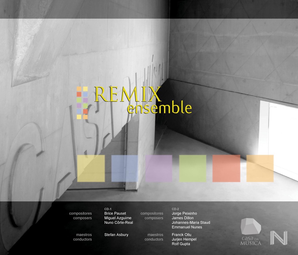 Обложка альбома «Remix Ensemble» — Remix Ensemble, Stefan Asbury, Rolf Gupta, Jurjen Hempel & Franck Ollu