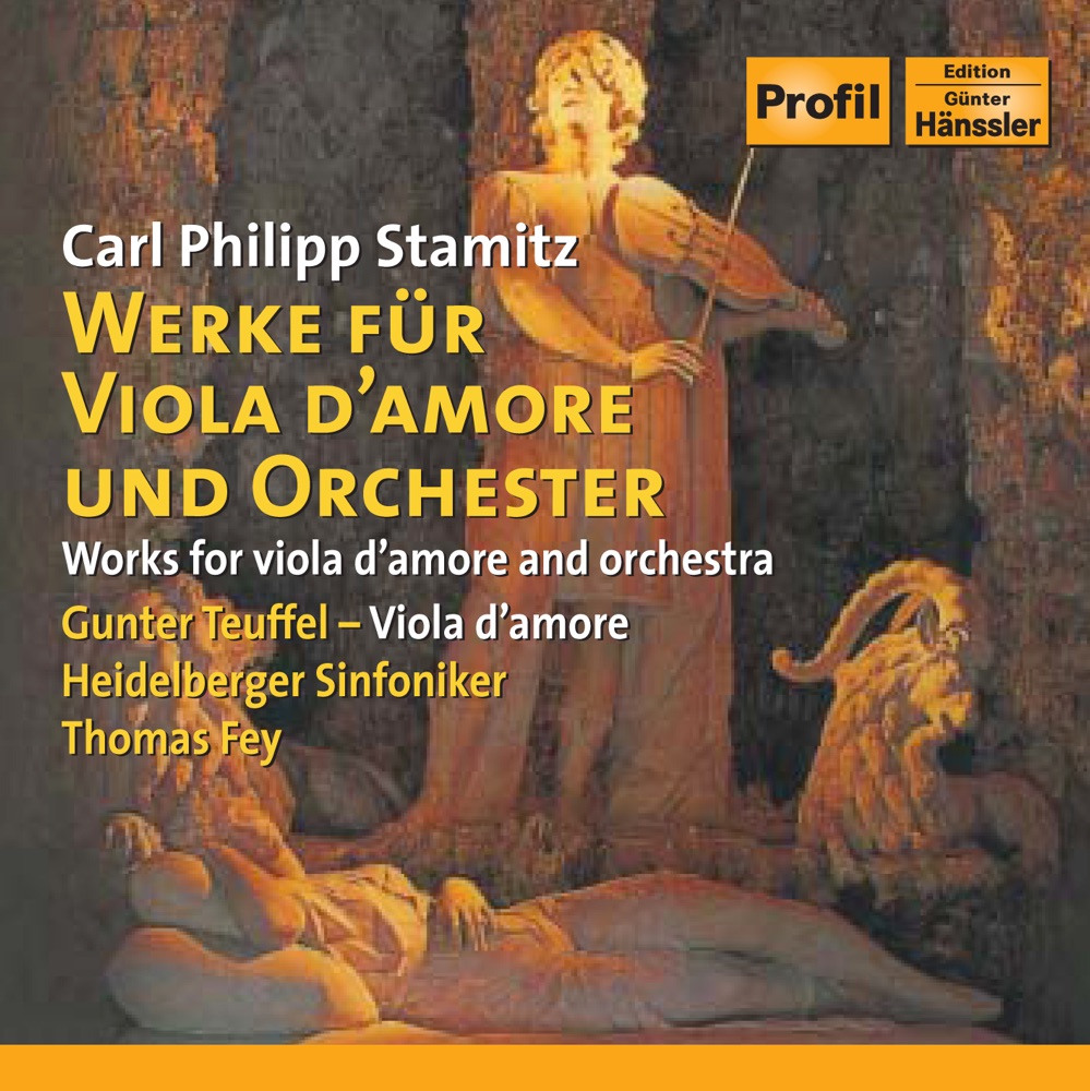 Обложка альбома «Stamitz: Viola D'Amore Concertos - Viola D'Amore Sonata In e Flat Major» — Heidelberg Symphony Orchestra & Thomas Fey