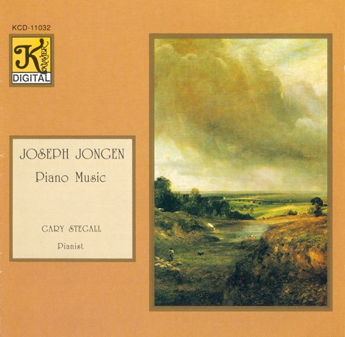 Jongen: Works for Piano cover art